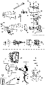 Exploded Diagram A Diagram and Parts List for MSS81E-25 Type 1 Black and Decker Reciprocating Saw